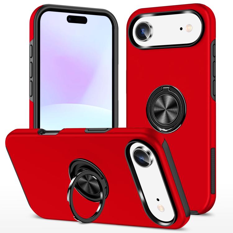 PC + TPU Magnetic Phone Case with Invisible Ring Holder, For iPhone 17 Pro Max, For iPhone 17, For iPhone 17 Air
