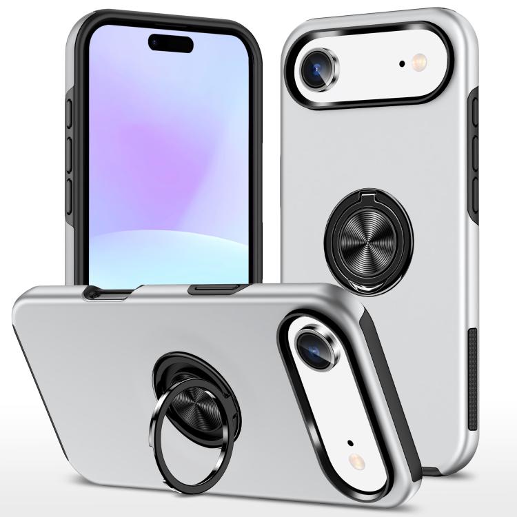 PC + TPU Magnetic Phone Case with Invisible Ring Holder, For iPhone 17 Pro Max, For iPhone 17, For iPhone 17 Air