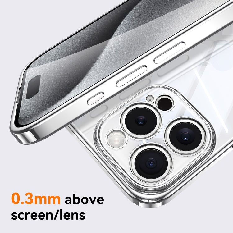 SULADA  Electroplated Clear TPU Soft Frame Phone Case with Wrist Strap, For iPhone 16 Pro Max, For iPhone 16 Pro, For iPhone 16 Plus, For iPhone 16, For iPhone 15 Pro Max, For iPhone 15 Pro, For iPhone 15, For iPhone 14, For iPhone 14 Pro