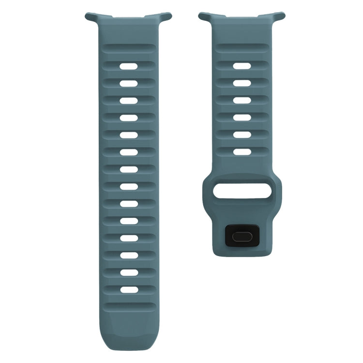 Wave Texture Reverse Buckle Silicone Watch Band, For Samsung Galaxy Watch Ultra 47mm / Ultra 2025