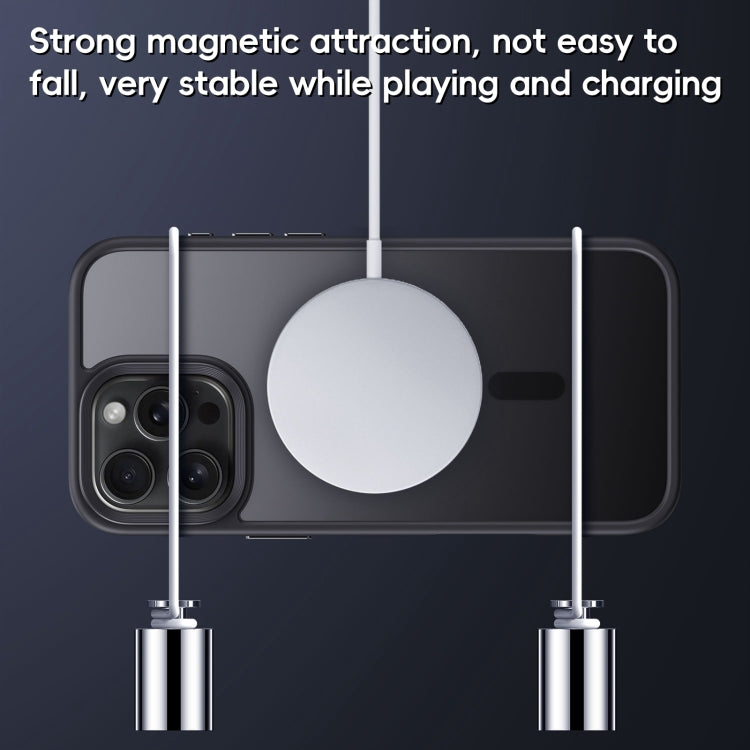 Frosted MagSafe Magnetic Phone Case, For iPhone 16e, For iPhone 16 Pro Max, For iPhone 16 Pro, For iPhone 16 Plus