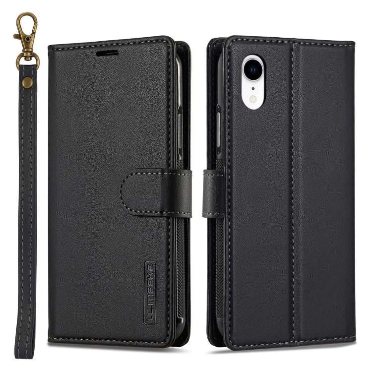 LC.IMEEKE L2 Series Detachable Magsafe PU Phone Case with Lanyard