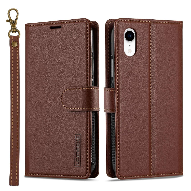 LC.IMEEKE L2 Series Detachable Magsafe PU Phone Case with Lanyard