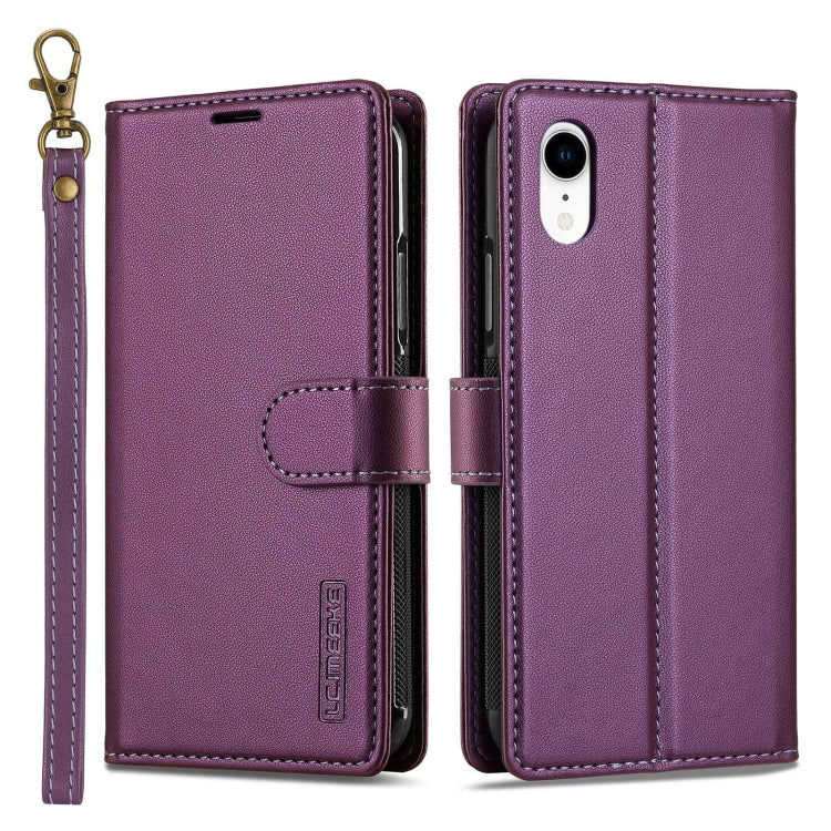 LC.IMEEKE L2 Series Detachable Magsafe PU Phone Case with Lanyard