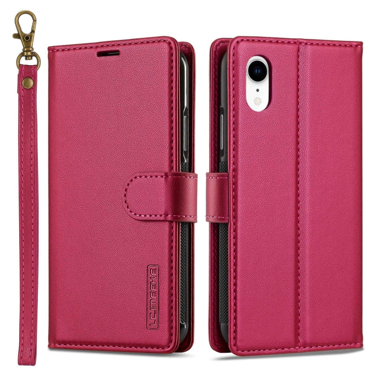 LC.IMEEKE L2 Series Detachable Magsafe PU Phone Case with Lanyard