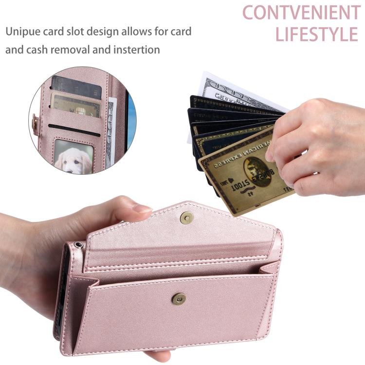 Wallet Multi-card Slot Leather Phone Case with Lanyard, For Sony Xperia 1 VII, For Sony Xperia 10 VI, For Sony Xperia 1 VI