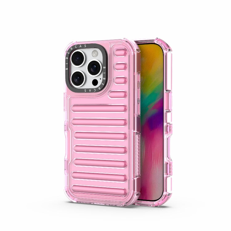 High Transparency TPU Hybrid PC Airbag Phone Case, For iPhone 16 Pro, For iPhone 16 Plus, For iPhone 16
