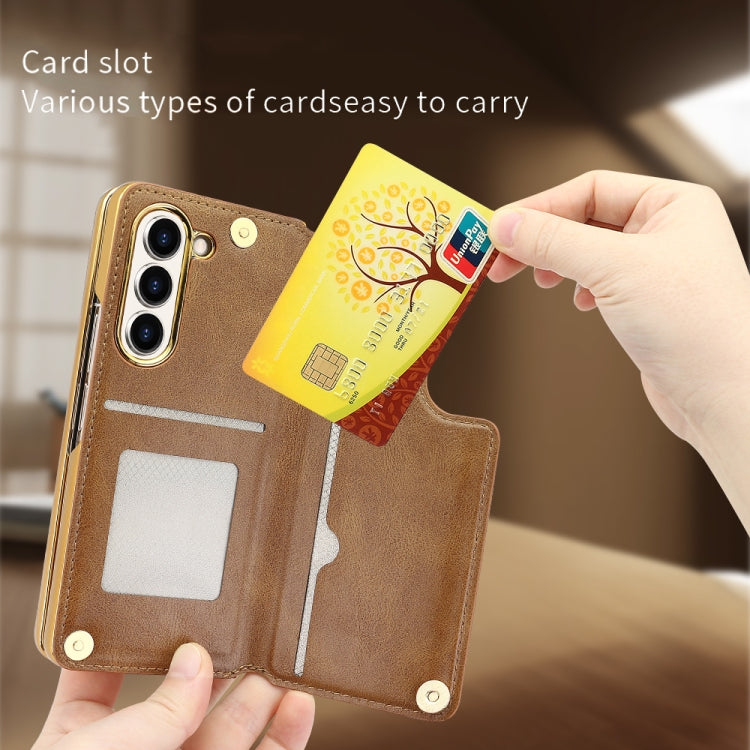 VIETAO Film Integrated Folding Holder Flip PU Phone Case