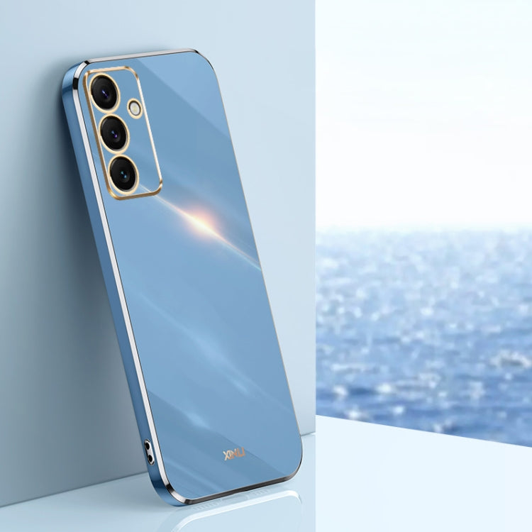 XINLI Straight Edge 6D Electroplate TPU Phone Case