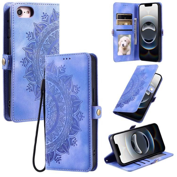 Skin Feel Totem Embossed Leather Phone Case, For iPhone 16e, For iPhone 16 Pro Max, For iPhone 16 Pro, For iPhone 16 Plus