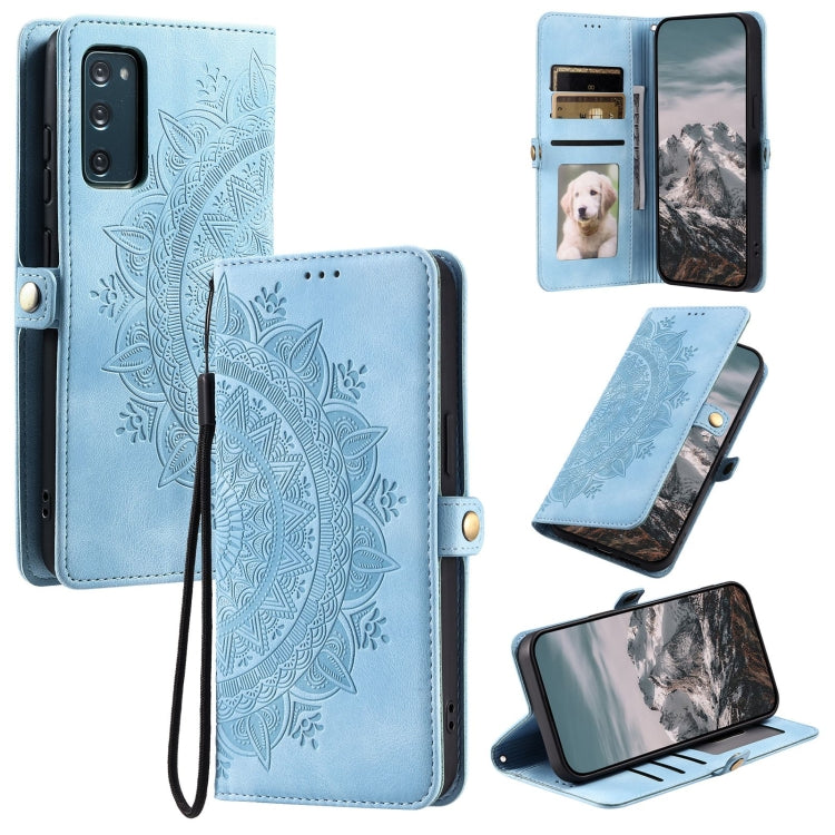 Skin Feel Totem Embossed Leather Phone Case, For Samsung Galaxy S24 5G, For Samsung Galaxy S23 FE 5G, For Samsung Galaxy S23 Ultra 5G, For Samsung Galaxy S23+ 5G, For Samsung Galaxy S23 5G, For Samsung Galaxy S20 FE