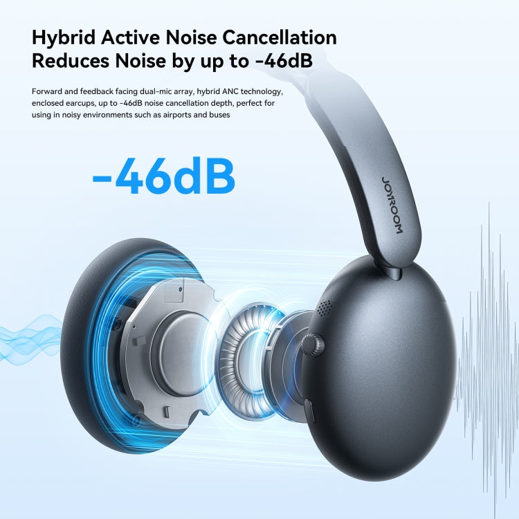 JOYROOM JR-JH1 Hybrid ANC Bluetooth Wireless Headphones Headset, JR-JH1