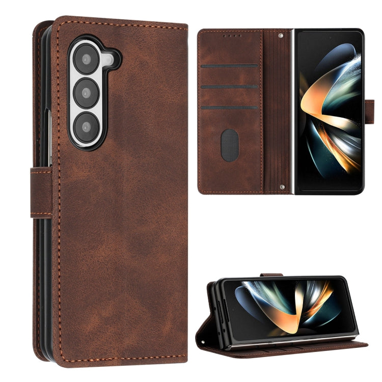 Dream Triangle Leather Phone Case with Lanyard