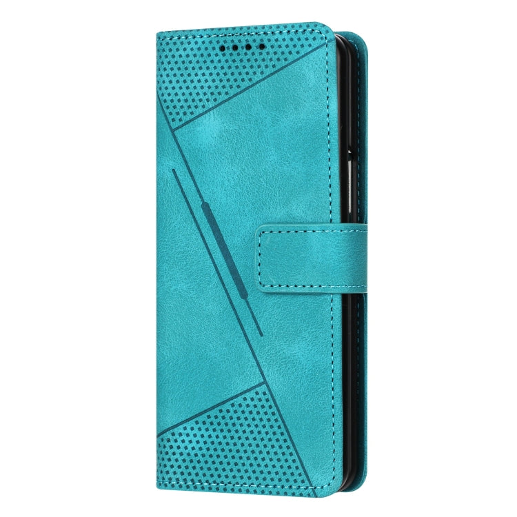 Dream Triangle Leather Phone Case with Lanyard