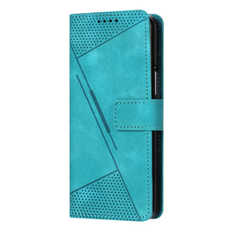 Dream Triangle Leather Phone Case with Lanyard