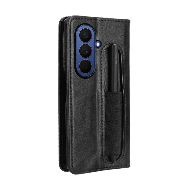Magnetic Buckle Retro Texture Leather Phone Case