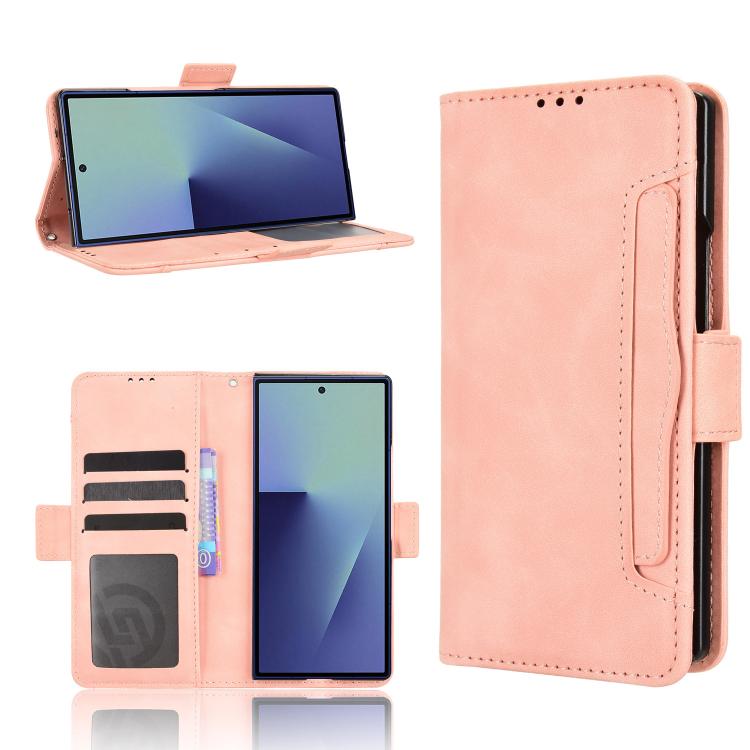 Skin Feel Calf Texture Card Slots Leather Phone Case