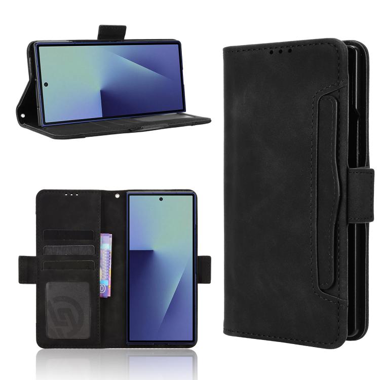 Skin Feel Calf Texture Card Slots Leather Phone Case