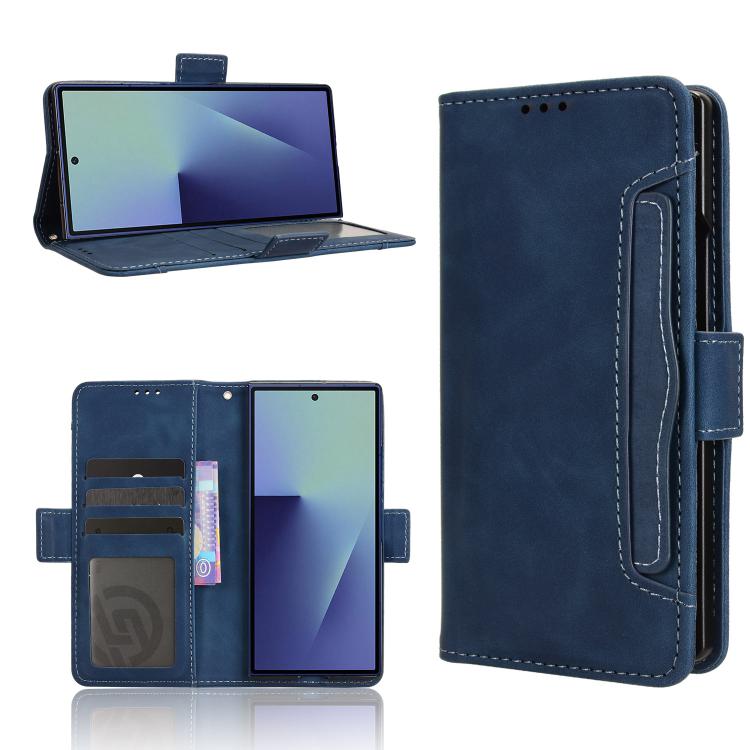 Skin Feel Calf Texture Card Slots Leather Phone Case