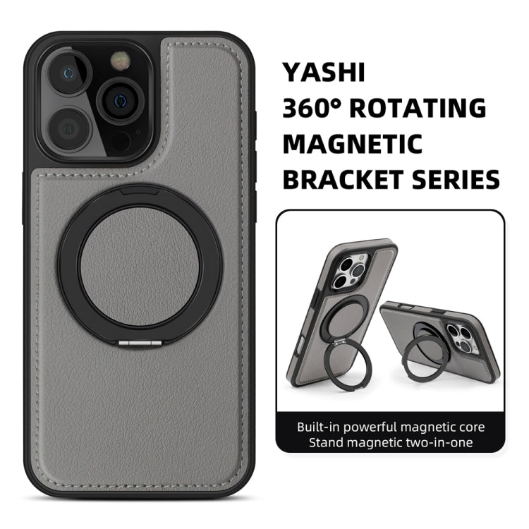 Yashi 360 Degree Rotating MagSafe Holder Phone Case, For iPhone 16 Pro Max, For iPhone 16 Pro, For iPhone 16 Plus