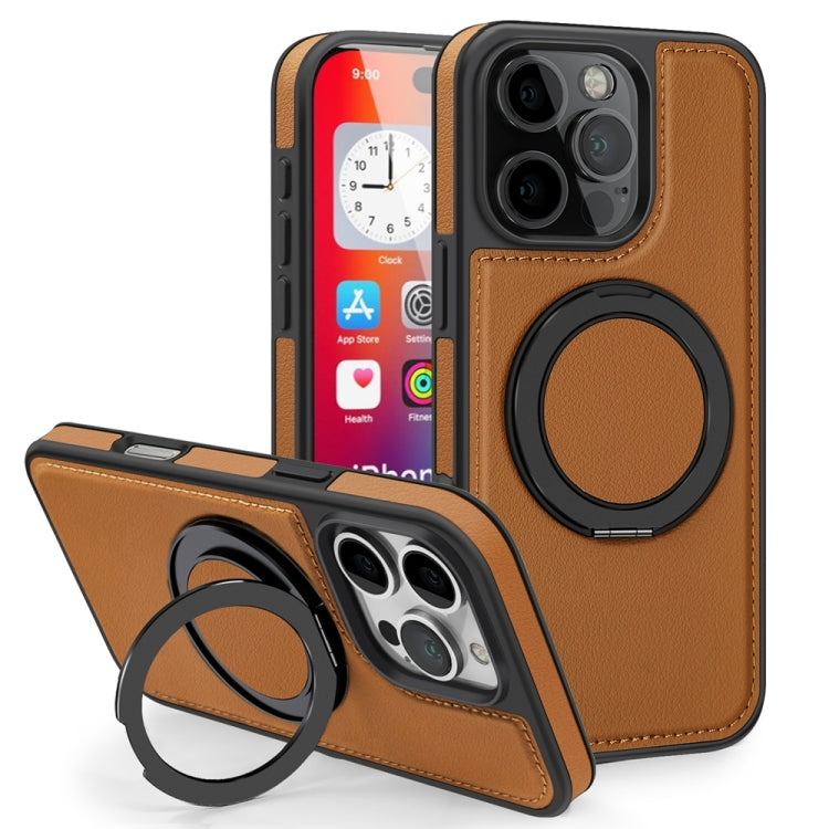 Yashi 360 Degree Rotating MagSafe Holder Phone Case, For iPhone 16 Pro Max, For iPhone 16 Pro, For iPhone 16 Plus