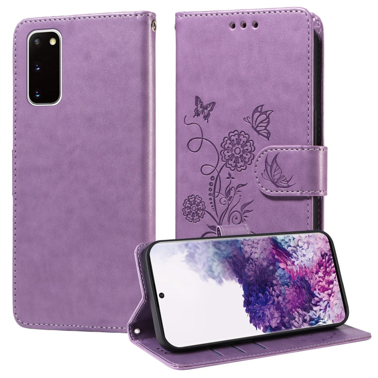 Embossed Butterfly Flowers Leather Phone Case, For Samsung Galaxy S21 Ultra 5G, For Samsung Galaxy S20 Ultra, For Samsung Galaxy S20, For Samsung Galaxy S20+