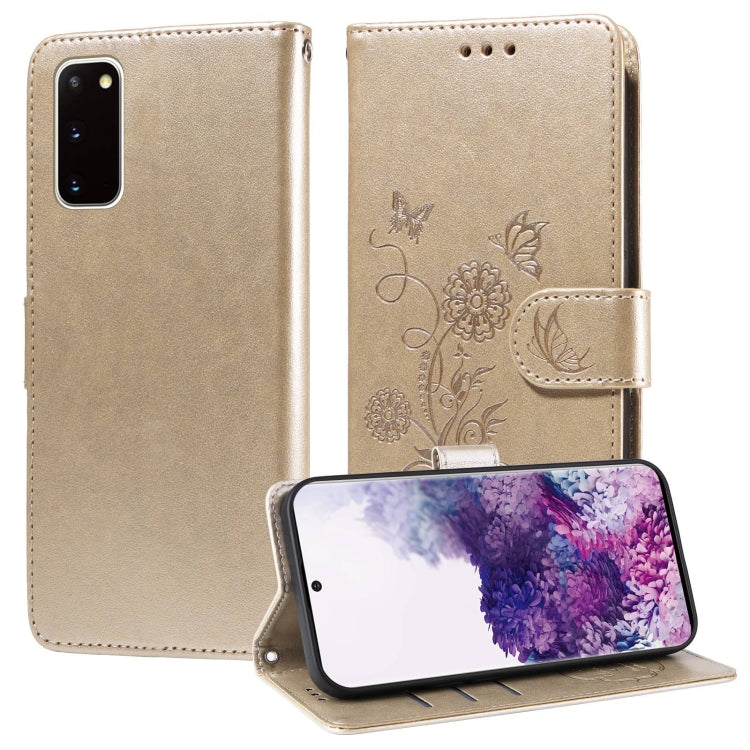 Embossed Butterfly Flowers Leather Phone Case, For Samsung Galaxy S21 Ultra 5G, For Samsung Galaxy S20 Ultra, For Samsung Galaxy S20, For Samsung Galaxy S20+