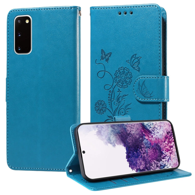 Embossed Butterfly Flowers Leather Phone Case, For Samsung Galaxy S21 Ultra 5G, For Samsung Galaxy S20 Ultra, For Samsung Galaxy S20, For Samsung Galaxy S20+