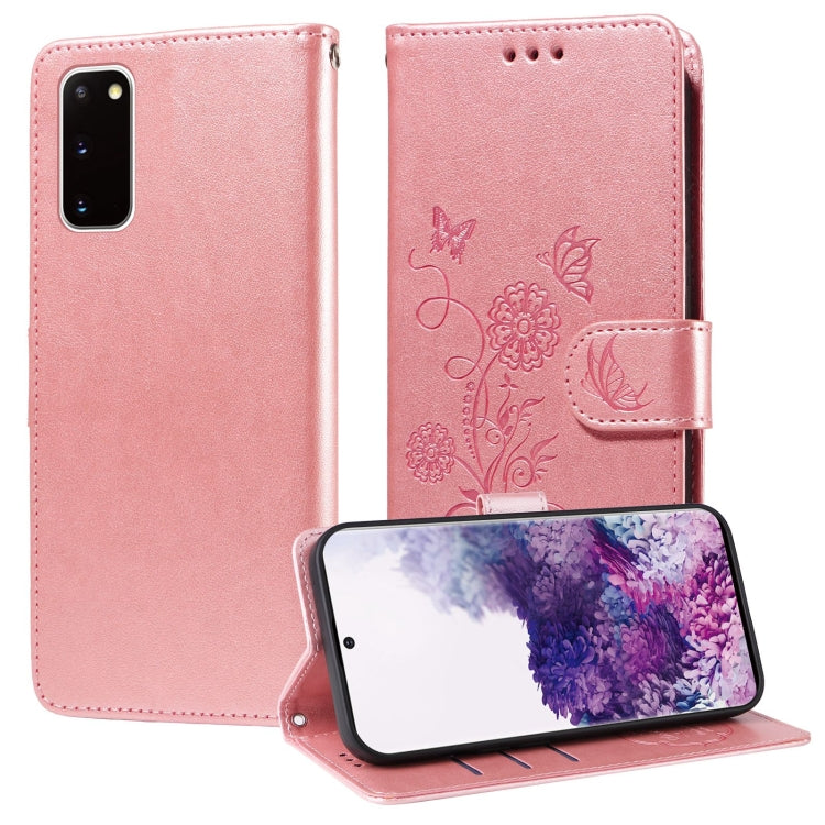 Embossed Butterfly Flowers Leather Phone Case, For Samsung Galaxy S21 Ultra 5G, For Samsung Galaxy S20 Ultra, For Samsung Galaxy S20, For Samsung Galaxy S20+