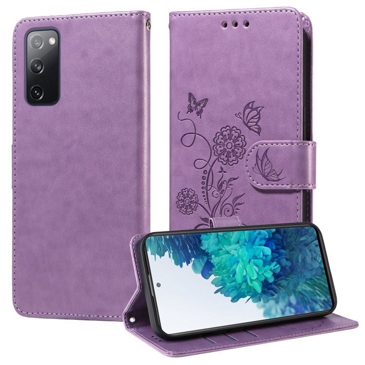 Embossed Butterfly Flowers Leather Phone Case, For Samsung Galaxy S24 5G, For Samsung Galaxy S23 FE 5G, For Samsung Galaxy S23 Ultra 5G, For Samsung Galaxy S23+ 5G, For Samsung Galaxy S23 5G, For Samsung Galaxy S20 FE