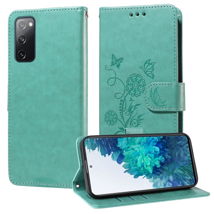 Embossed Butterfly Flowers Leather Phone Case, For Samsung Galaxy S24 5G, For Samsung Galaxy S23 FE 5G, For Samsung Galaxy S23 Ultra 5G, For Samsung Galaxy S23+ 5G, For Samsung Galaxy S23 5G, For Samsung Galaxy S20 FE