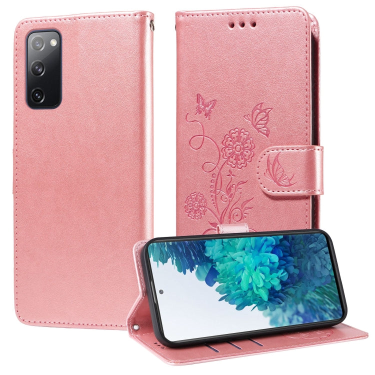 Embossed Butterfly Flowers Leather Phone Case, For Samsung Galaxy S24 5G, For Samsung Galaxy S23 FE 5G, For Samsung Galaxy S23 Ultra 5G, For Samsung Galaxy S23+ 5G, For Samsung Galaxy S23 5G, For Samsung Galaxy S20 FE