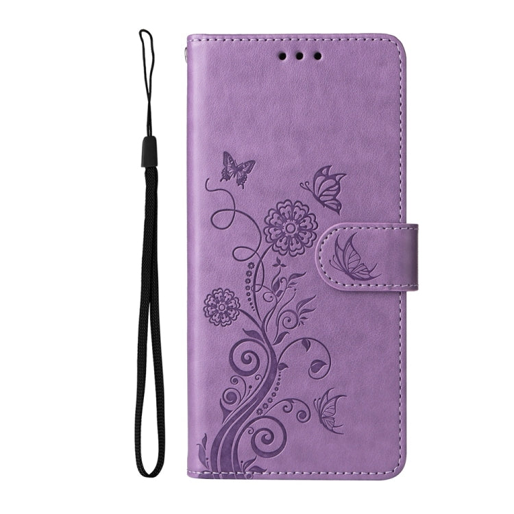 Embossed Butterfly Flowers Leather Phone Case, For Samsung Galaxy S25 5G, For Samsung Galaxy S25+ 5G, For Samsung Galaxy S25 Ultra 5G, For Samsung Galaxy S24 FE 5G, For Samsung Galaxy S24 Ultra 5G, For Samsung Galaxy S24+ 5G