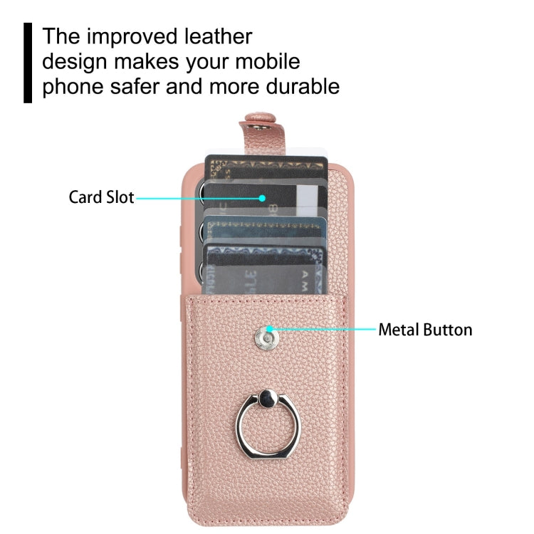 Litchi Texture Drawing Card Bag Ring Holder Phone Case, For Samsung Galaxy S24+ 5G, For Samsung Galaxy S24 5G, For Samsung Galaxy S23 Ultra 5G, For Samsung Galaxy S23 5G, For Samsung Galaxy S22 Ultra 5G