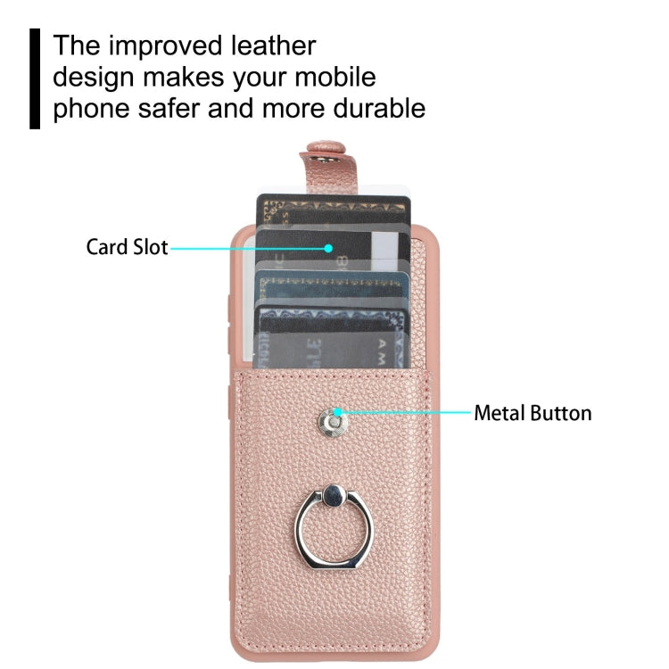 Litchi Texture Drawing Card Bag Ring Holder Phone Case, For Samsung Galaxy S22 5G, For Samsung Galaxy S21 5G, For Samsung Galaxy S21 Ultra 5G