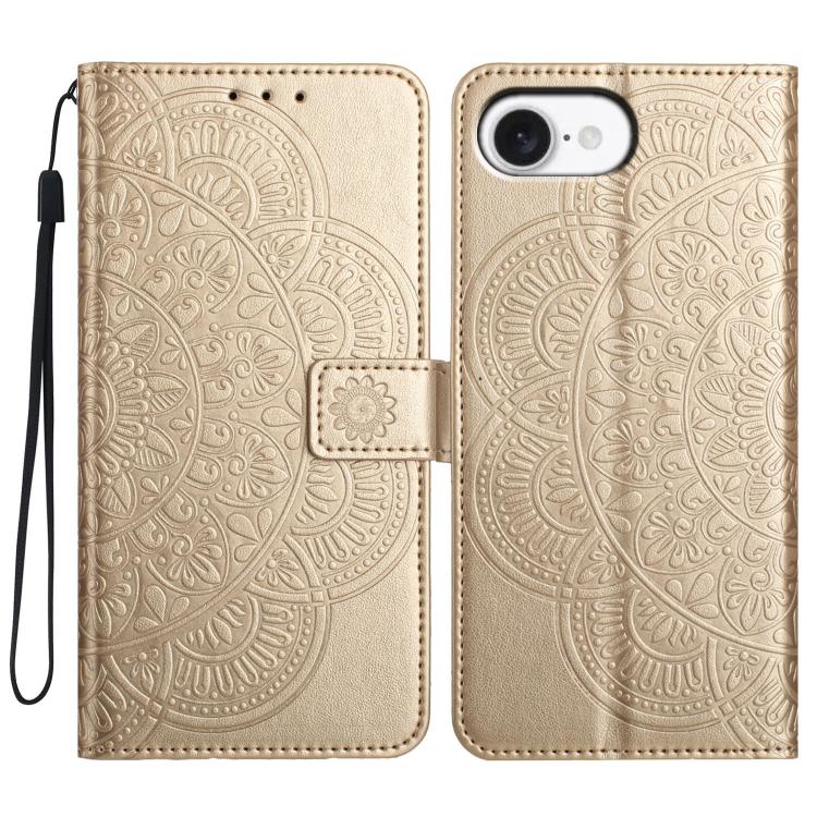 Flower Embossed Leather Phone Case