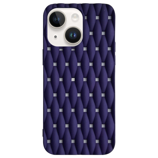 Weave Cooling Solid Color TPU Phone Case, For iPhone 14 Plus, For iPhone 14, For iPhone 14 Pro, For iPhone 14 Pro Max
