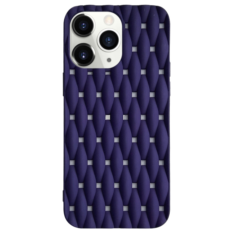 Weave Cooling Solid Color TPU Phone Case, For iPhone 11, For iPhone 11 Pro, For iPhone X / XS, For iPhone XR