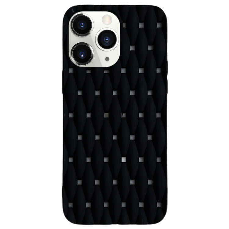 Weave Cooling Solid Color TPU Phone Case, For iPhone 11, For iPhone 11 Pro, For iPhone X / XS, For iPhone XR