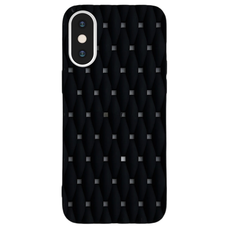 Weave Cooling Solid Color TPU Phone Case, For iPhone 11, For iPhone 11 Pro, For iPhone X / XS, For iPhone XR