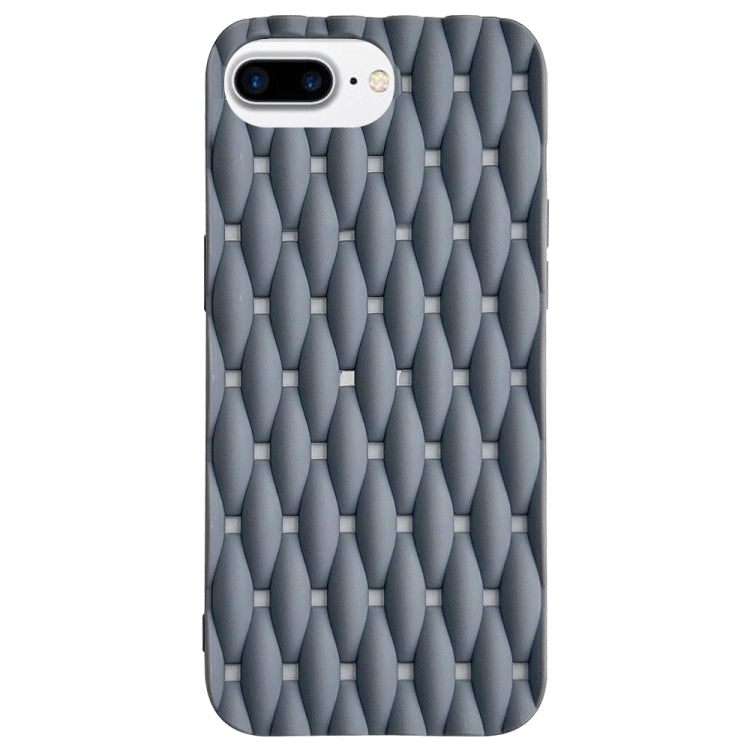 Weave Cooling Solid Color TPU Phone Case, For iPhone XS Max, For iPhone 7 Plus / 8 Plus