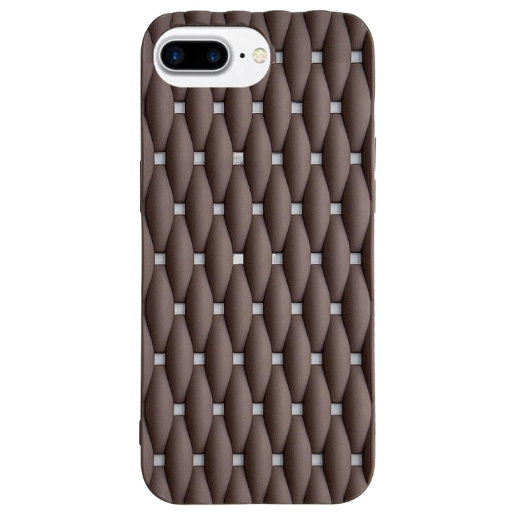 Weave Cooling Solid Color TPU Phone Case, For iPhone XS Max, For iPhone 7 Plus / 8 Plus