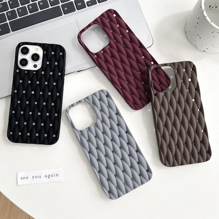 Weave Cooling Solid Color TPU Phone Case, For iPhone XS Max, For iPhone 7 Plus / 8 Plus