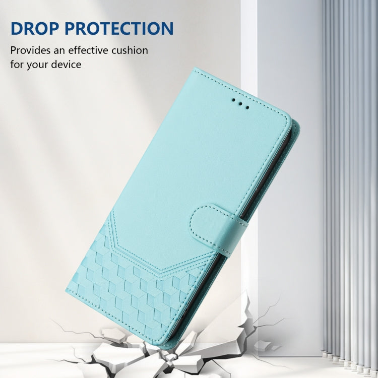 Honeycomb Embossing RFID Leather Phone Case, For Sony Xperia 10 V 2023, For Sony Xperia 5 IV, For Sony Xperia 10 IV