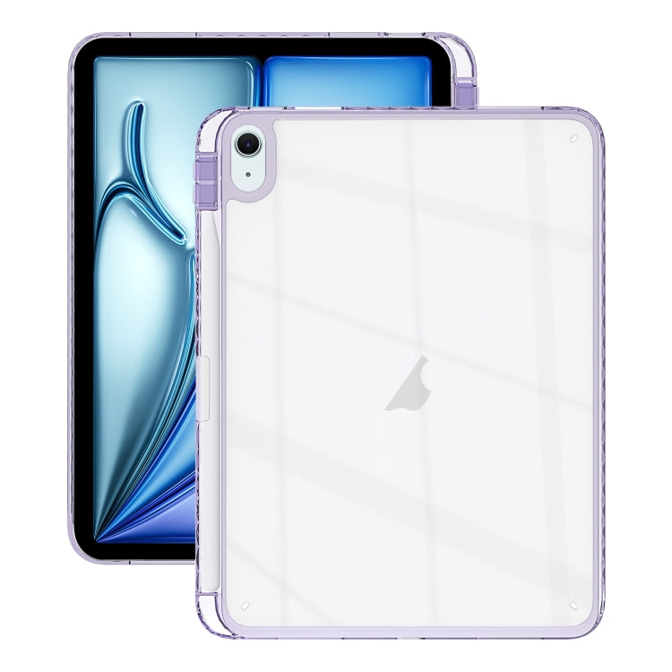 Acrylic Hybrid TPU Tablet Case with Pen Slot, For iPad mini 2024 / mini 6, For iPad Pro 13 2024, For iPad Air 13 2024 / Pro 12.9 2022, For iPad Pro 11 2022 / 2021, For iPad Air 11 2024 / 2022 10.9