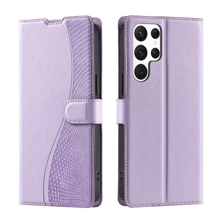 Voltage Ultra-thin Dot Leather Phone Case, For Samsung Galaxy S24 FE 5G, For Samsung Galaxy S24 Ultra 5G, For Samsung Galaxy S24+ 5G, For Samsung Galaxy S24 5G, For Samsung Galaxy S23 FE 5G, For Samsung Galaxy S23 Ultra 5G