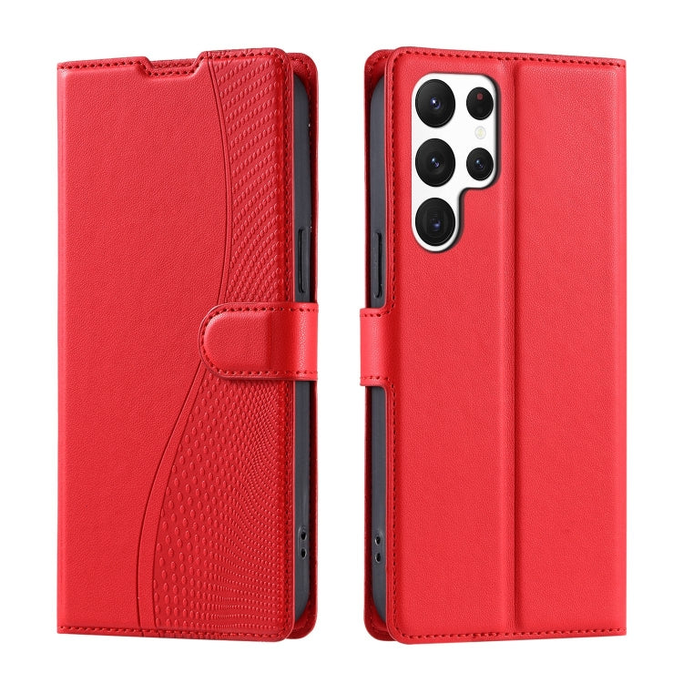 Voltage Ultra-thin Dot Leather Phone Case, For Samsung Galaxy S24 FE 5G, For Samsung Galaxy S24 Ultra 5G, For Samsung Galaxy S24+ 5G, For Samsung Galaxy S24 5G, For Samsung Galaxy S23 FE 5G, For Samsung Galaxy S23 Ultra 5G