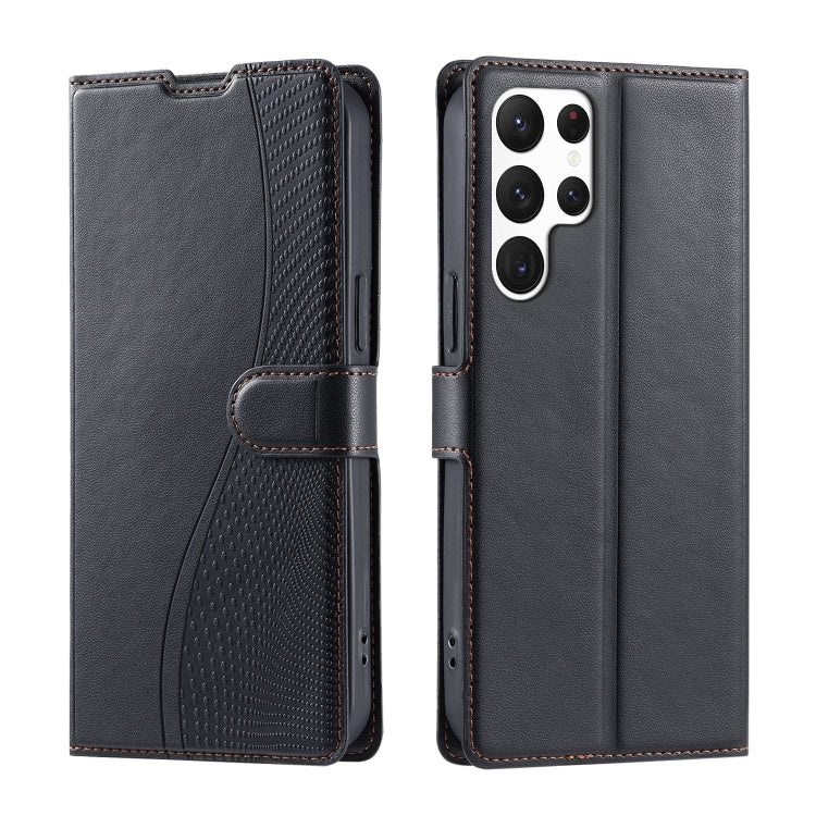 Voltage Ultra-thin Dot Leather Phone Case, For Samsung Galaxy S24 FE 5G, For Samsung Galaxy S24 Ultra 5G, For Samsung Galaxy S24+ 5G, For Samsung Galaxy S24 5G, For Samsung Galaxy S23 FE 5G, For Samsung Galaxy S23 Ultra 5G