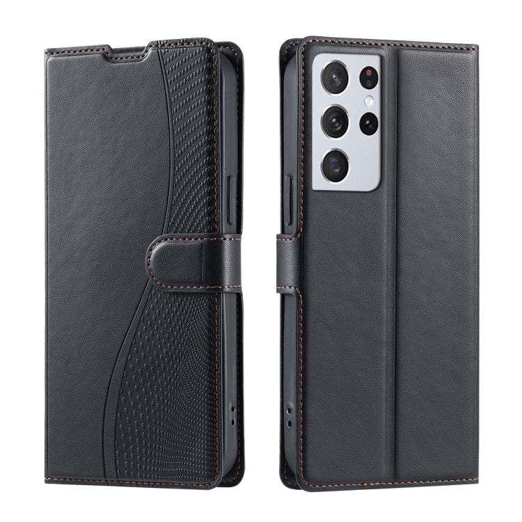 Voltage Ultra-thin Dot Leather Phone Case, For Samsung Galaxy S21 FE 5G, For Samsung Galaxy S21 5G, For Samsung Galaxy S21+ 5G, For Samsung Galaxy S21 Ultra 5G, For Samsung Galaxy S20 Ultra, For Samsung Galaxy S20