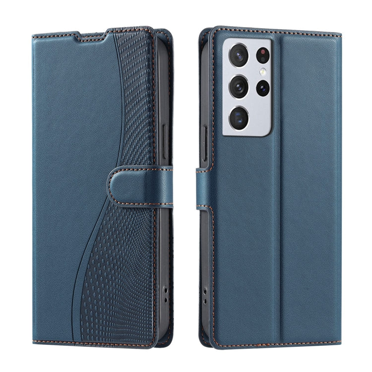 Voltage Ultra-thin Dot Leather Phone Case, For Samsung Galaxy S21 FE 5G, For Samsung Galaxy S21 5G, For Samsung Galaxy S21+ 5G, For Samsung Galaxy S21 Ultra 5G, For Samsung Galaxy S20 Ultra, For Samsung Galaxy S20